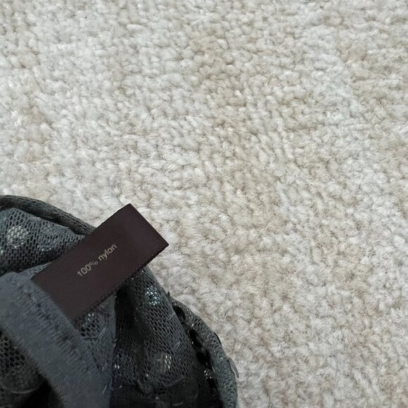 The Limited Sequin Gray Blouse Top XL - Picture 7 of 8